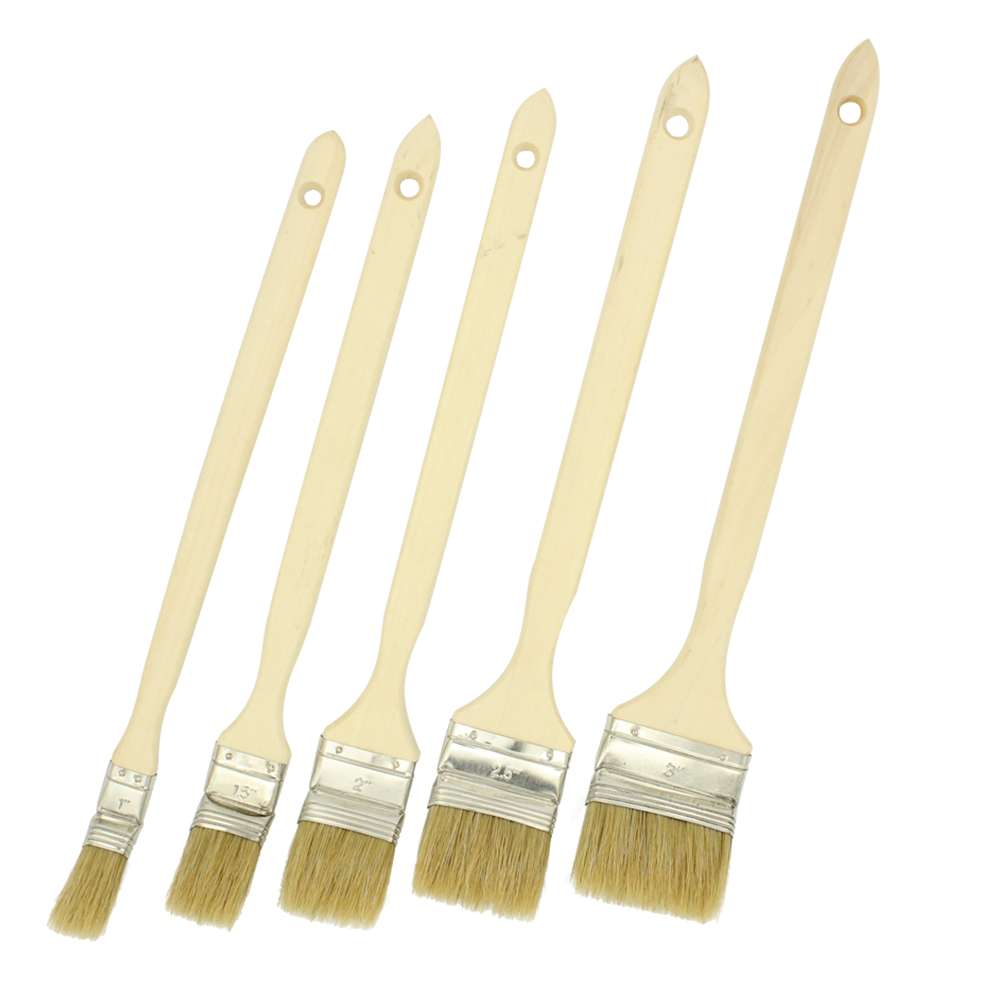 Long Wooden Handle Bristle Celling Paint Brush Manufacturers China